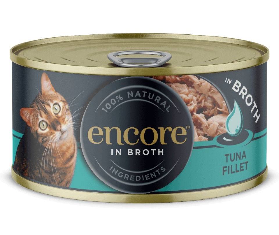 ENCORE Cat Tuna Fillet in Broth filet z tuńczyka w bulionie 70 g