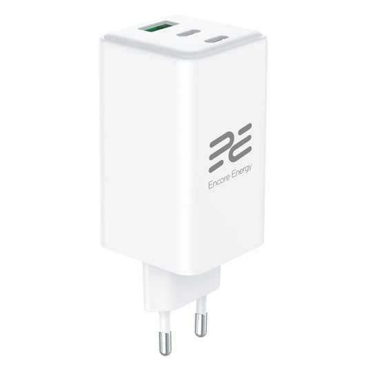 Ładowarka sieciowa Encore Energy GaN QC PD 1x USB-A 30W 2x USB-C 100W MD-10083Z