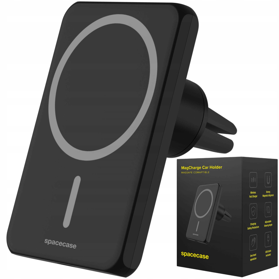 Spacecase Uchwyt samochodowy Car Holder MagCharge WM1B black