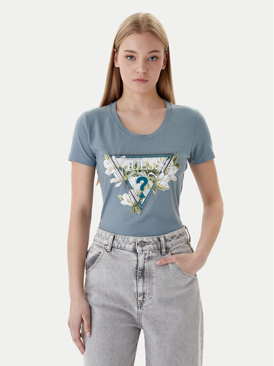 Guess T-Shirt W6RI35 J1314 Slim Fit
