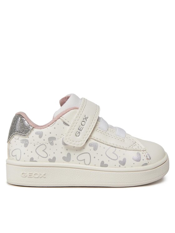 Geox Sneakersy B Eclyper Girl B455MA 0BCKC C0007 Biały