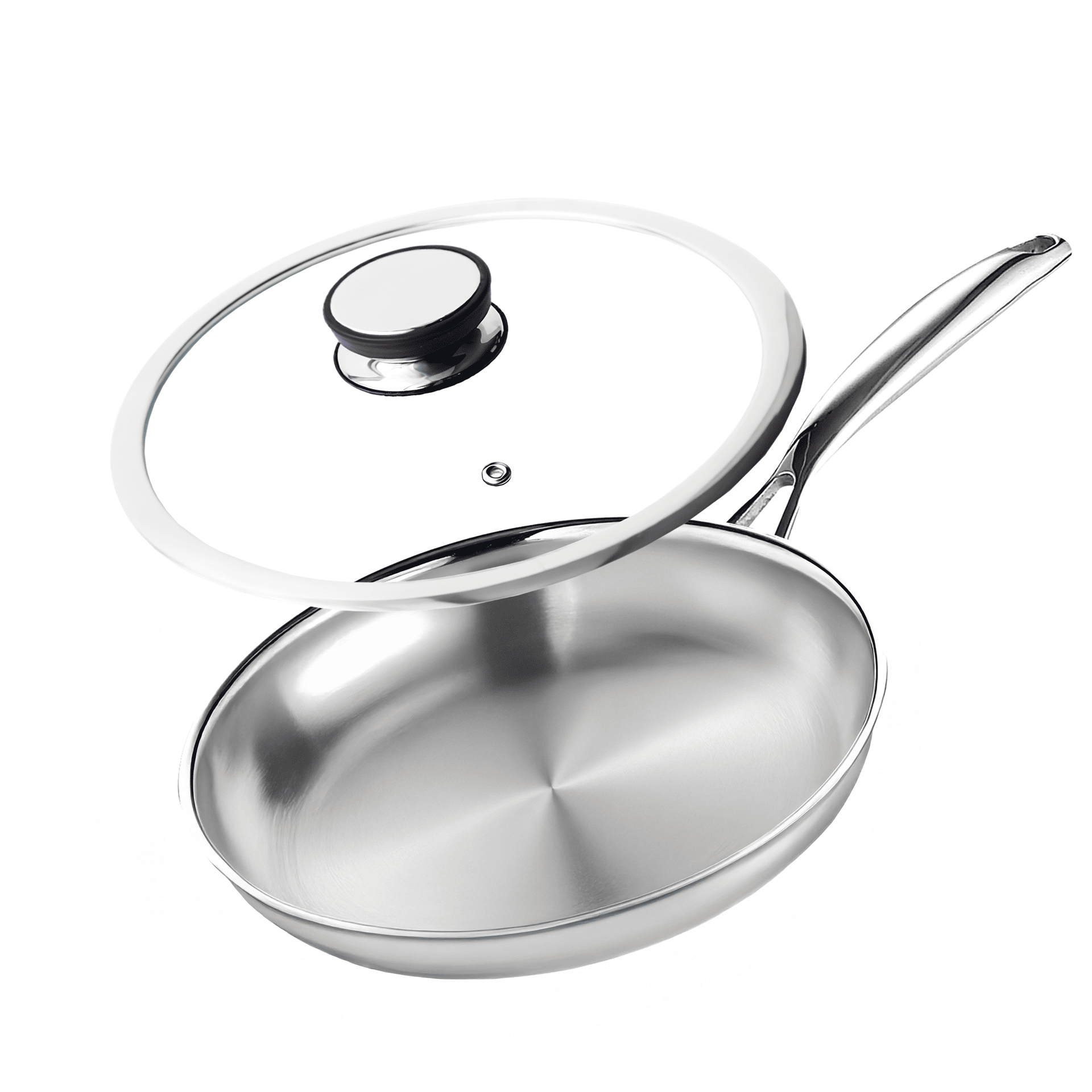 Profesjonalna stalowa patelnia 24 cm Hikari