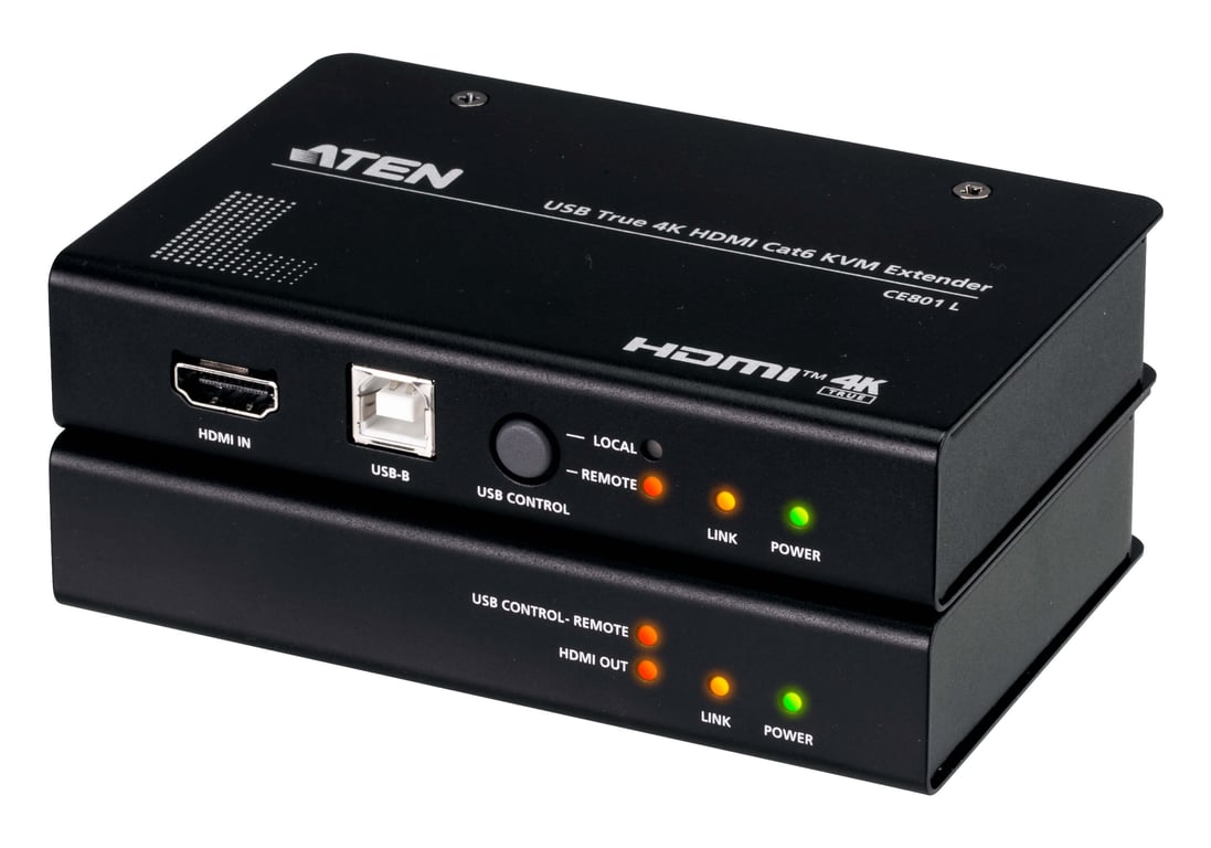 ATEN CE801 przedłużacz KVM Nadajnik i transceiver AV CE801-AT-G