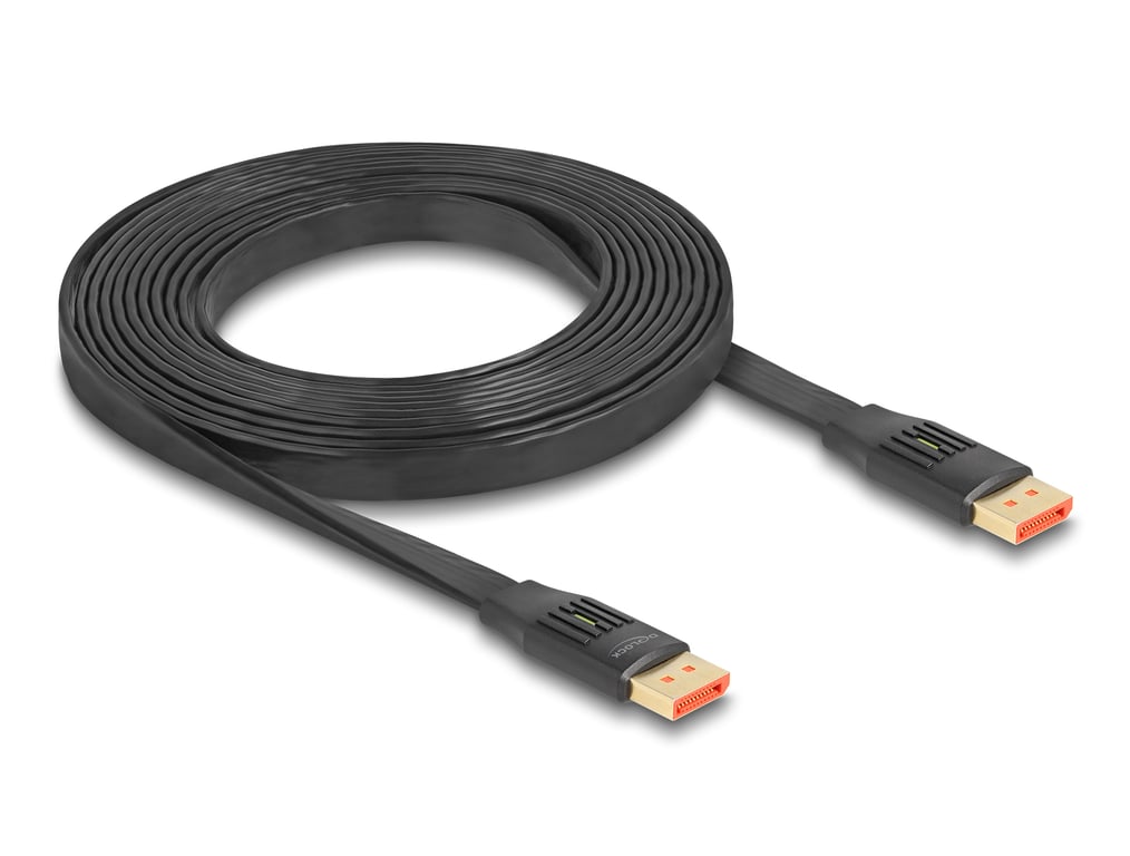 DeLOCK DisplayPort Płaski kabel-taśma 8K 60 Hz 3 m 81007