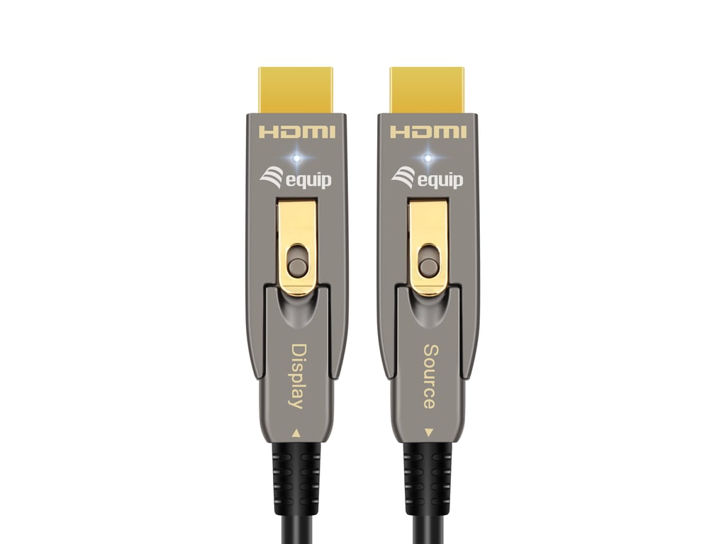 Equip 119473 kabel HDMI 20 m HDMI Type-A/HDMI Type-D Czarny