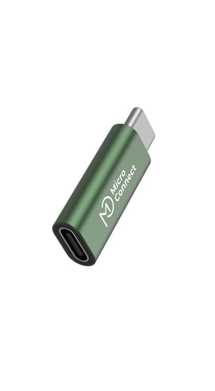 Microconnect MC-SMART-CCADAP-100W przejściówka do kabli USB-C Zielony