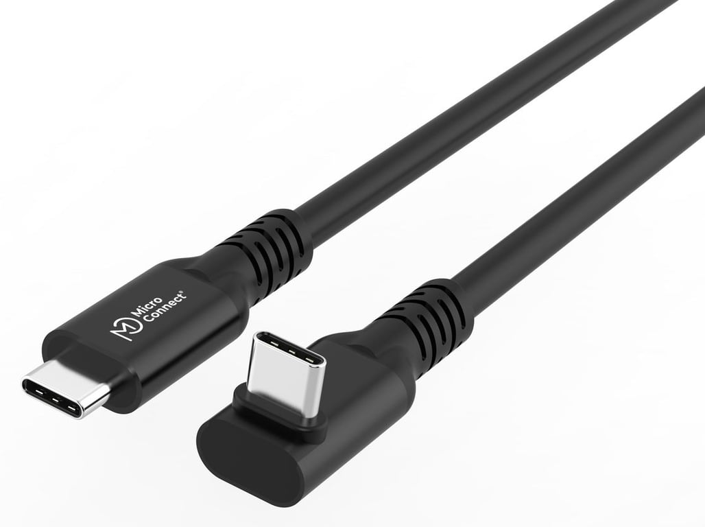 Microconnect MC-USB3.2CC15-FA kabel USB USB 3.2 Gen 2x2 1,5 m USB C Czarny