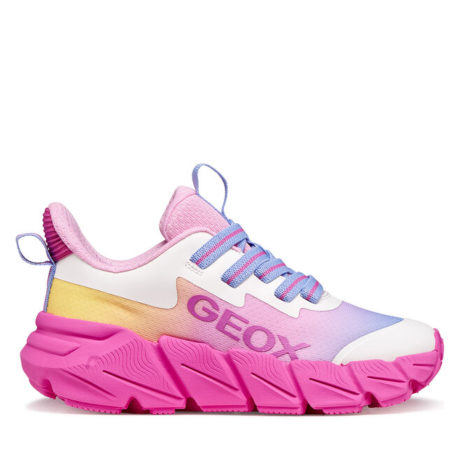 Sneakersy Geox J Flexyper Fast Girl J55N5A 02A9J C8238 S Kolorowy