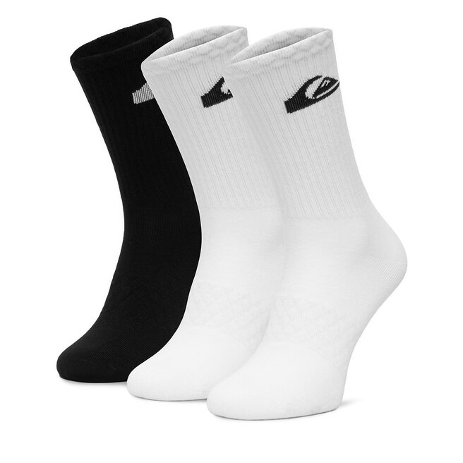 Skarpety długie Quiksilver CEO_BR_QUIK_2042_W_AW25 (3 PACK) Biały