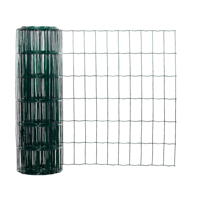 Siatka ogrodzeniowa zgrzewana 1 x 20 m oczko 100 x 100 mm zielona