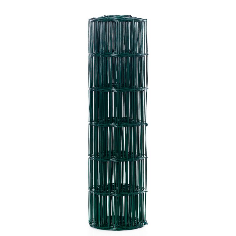 Siatka ogrodzeniowa zgrzewana 1 x 10 m oczko 75 x 100 mm zielona