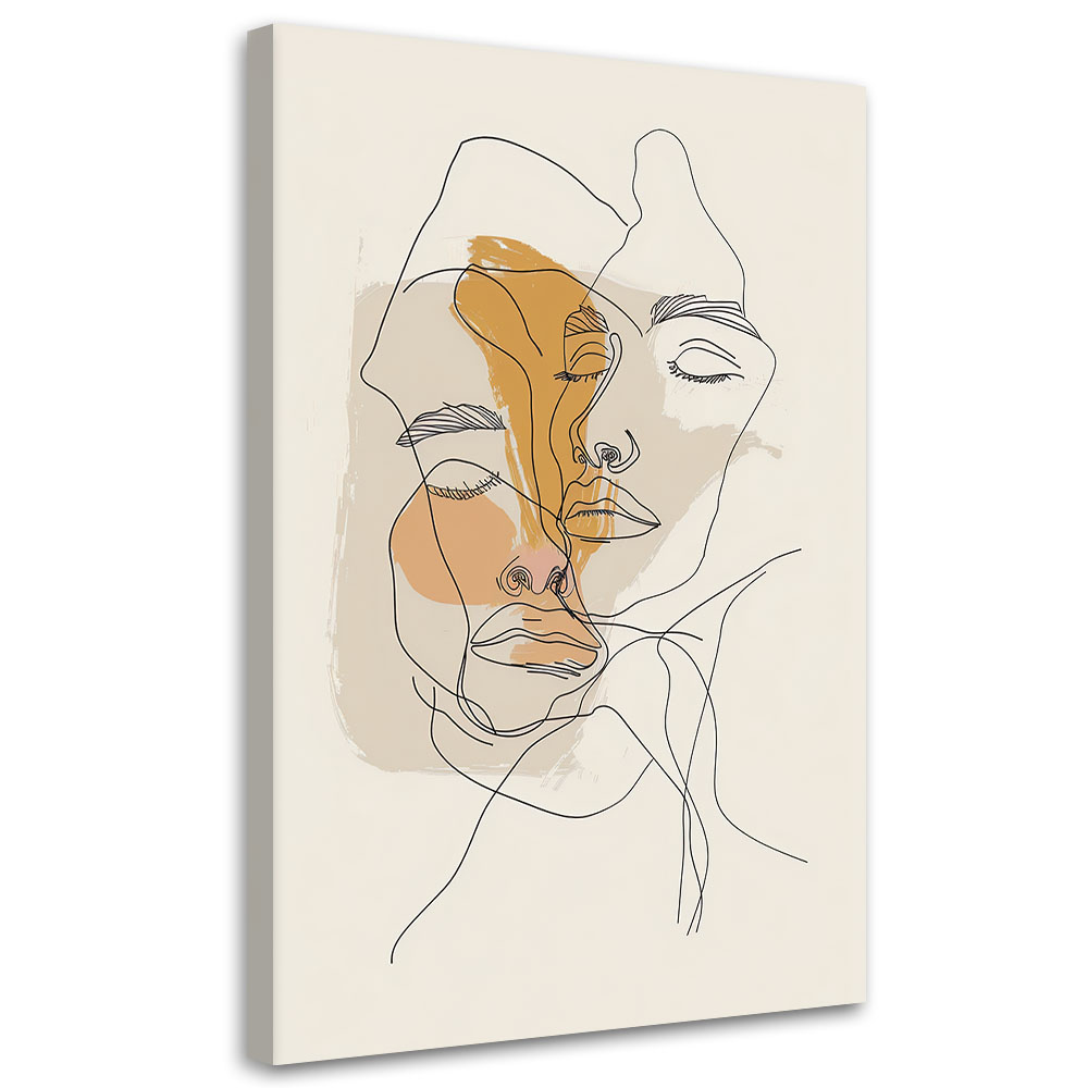 Feeby Obraz, Minimalistyczne kontury 80x120cm