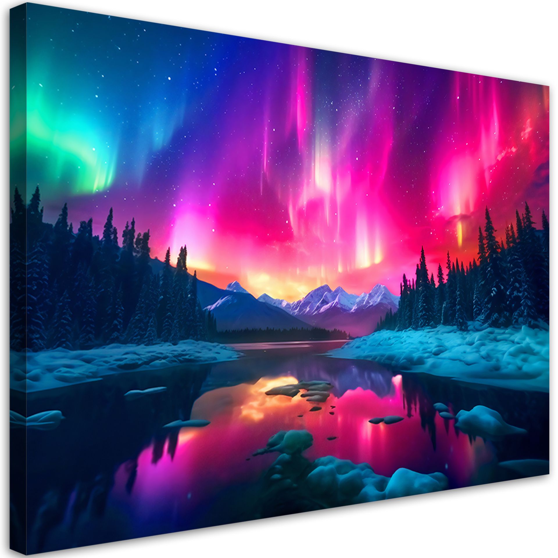 Feeby Obraz na płótnie, Abstrakcyjne niebo krajobraz 100x70cm