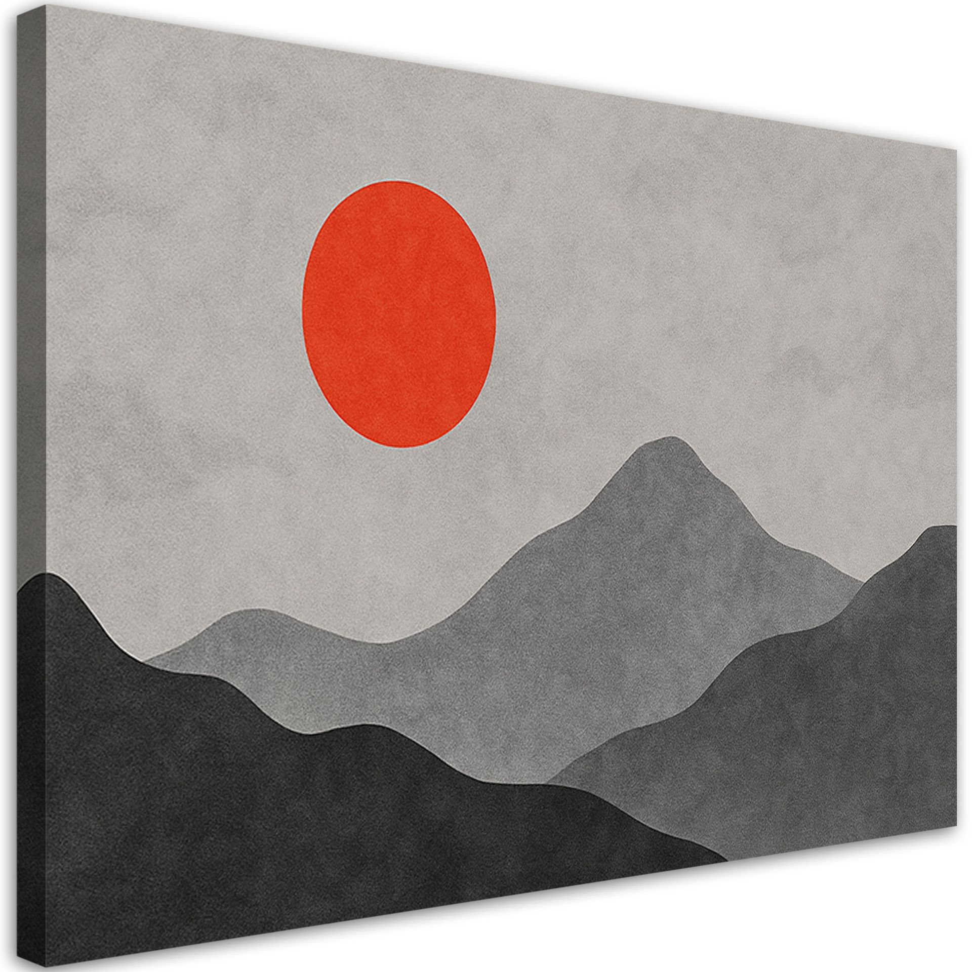 Feeby Obraz do salonu, Góry Krajobraz Minimalizm 120x80cm