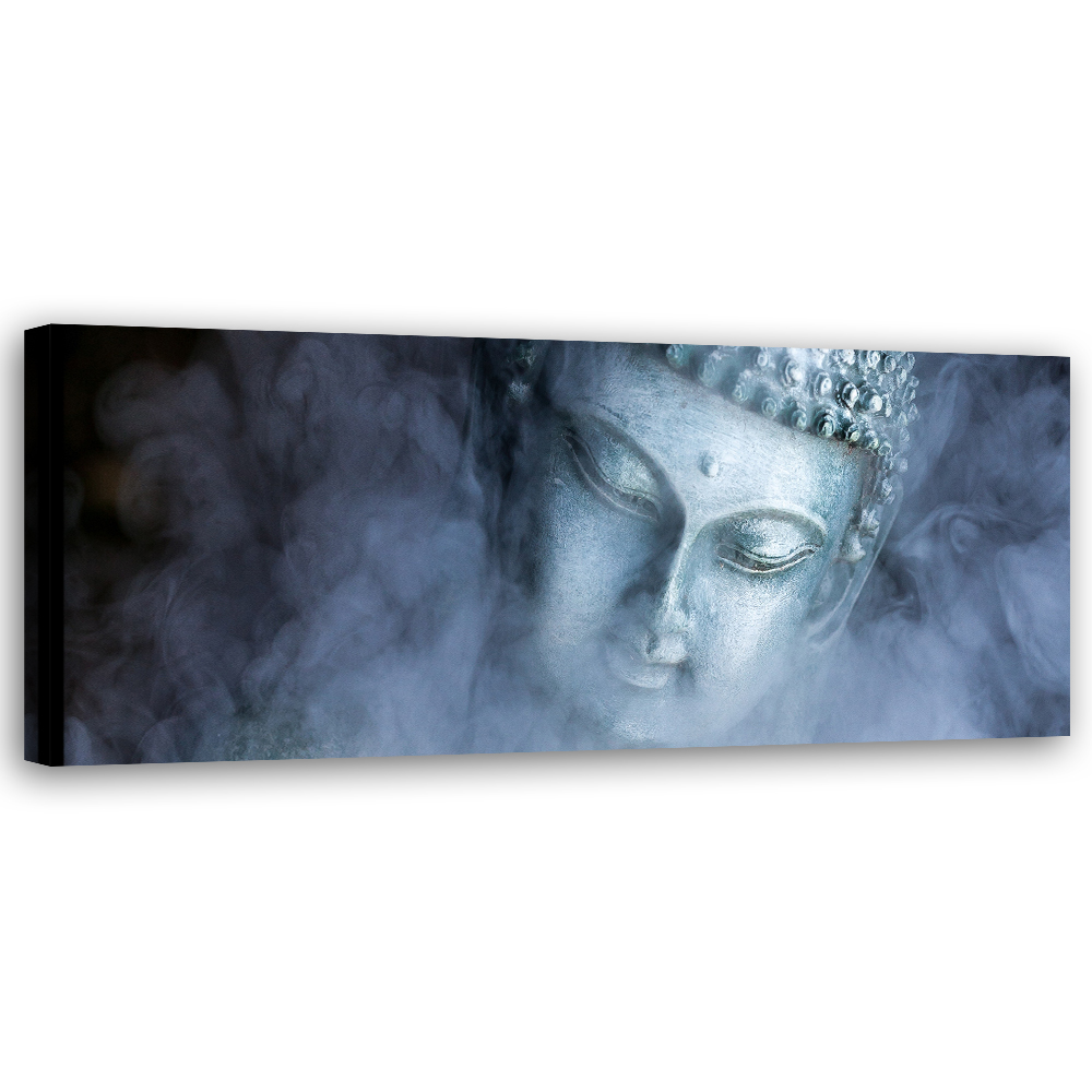 Feeby Obraz na płótnie, Posąg Buddy Feng Shui 90x30cm