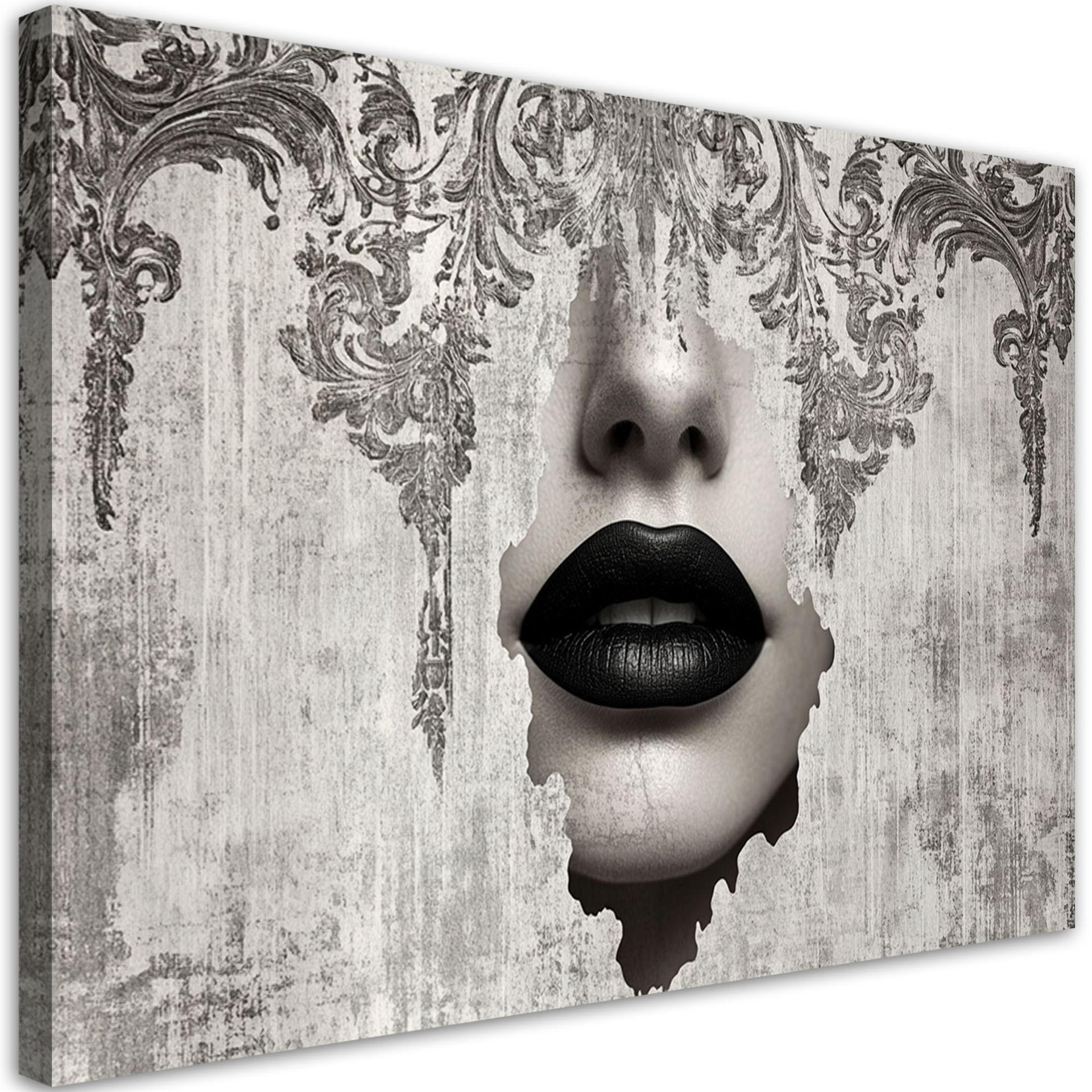 Feeby Obraz do salonu sypialni, Twarz kobiety abstrakcja 60x40cm