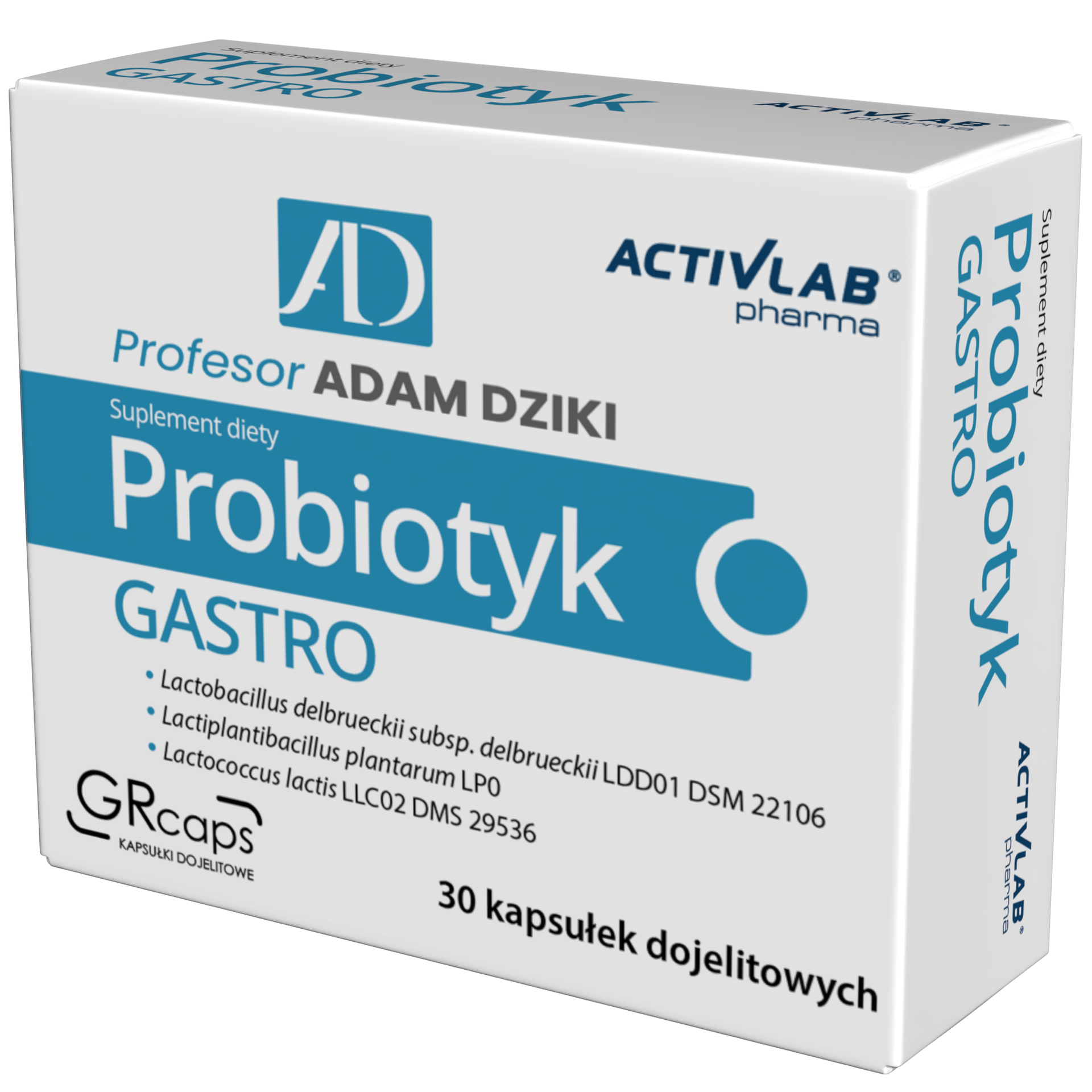 Activlab Pharma Probiotyk Gastro, 30 kapsułek dojelitowych