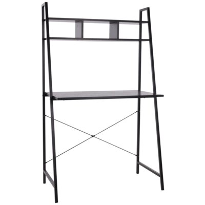 TRENDS4YOU Biurko 84 x 45.5 x 142 cm Czarny