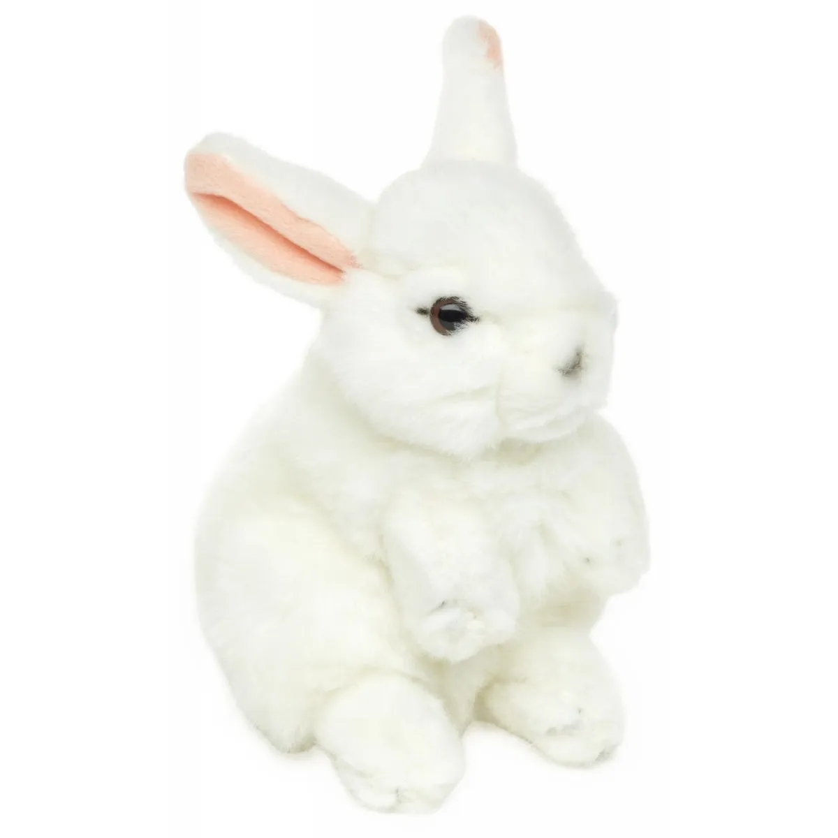 Maskotka Królik Biały Stojący - 18cm - Uni Toys