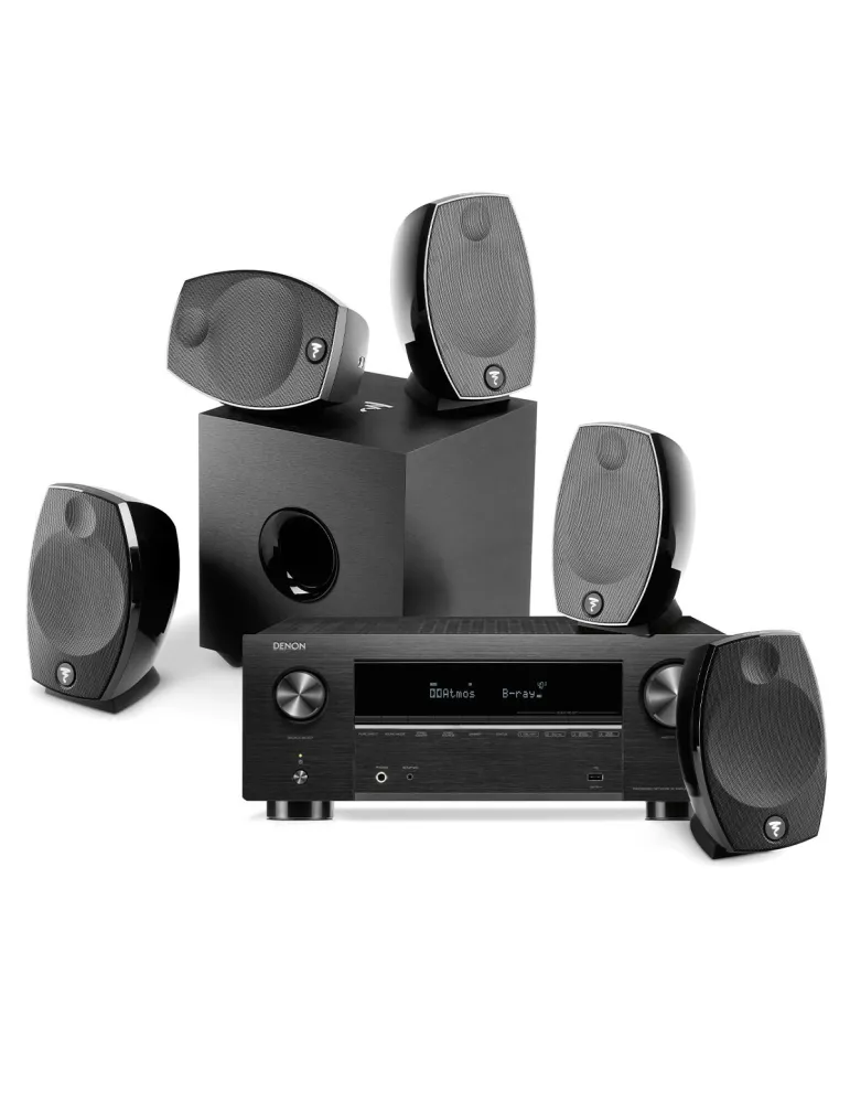 Denon AVC-X3800H — Focal Sib Evo 5.1 z Dolby Atmos i Bluetooth, Licencja Dirac Live: Dirac Live Room Correction - Full bandwidth