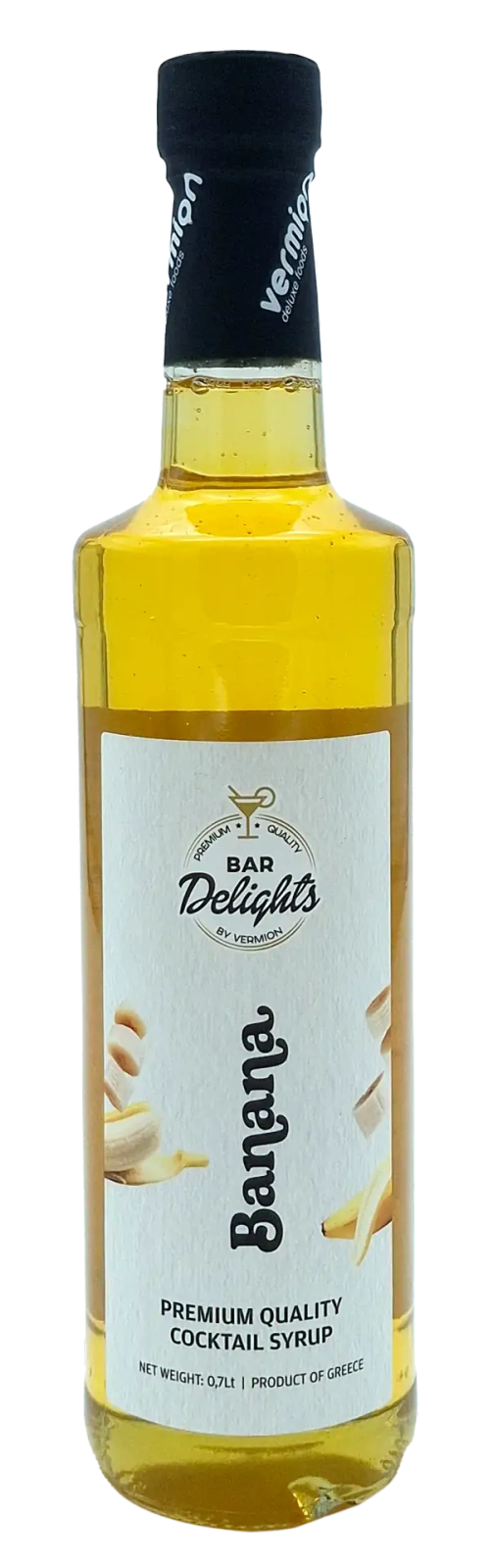 Syrop Bananowy 0,7l - Vermion Deluxe Food Banana