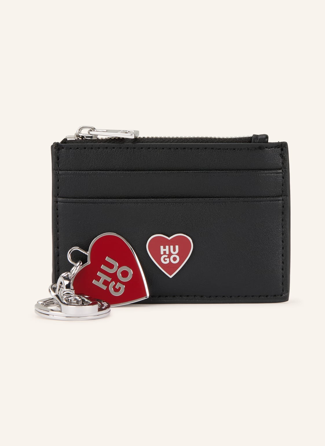 Hugo Etui Na Karty Z Przegródką Na Monety schwarz