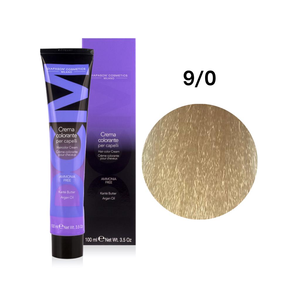 Diapason DCM No Amonia, farba bez amoniaku, 9/0 Bardzo Jasny Blond, 100ml
