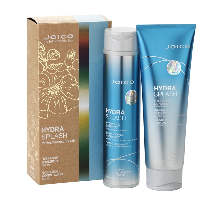Joico HydraSplash zestaw do pielęgnacji włosów przesuszonych cienkich i kruchych szampon 300 ml + odżywka 250 ml