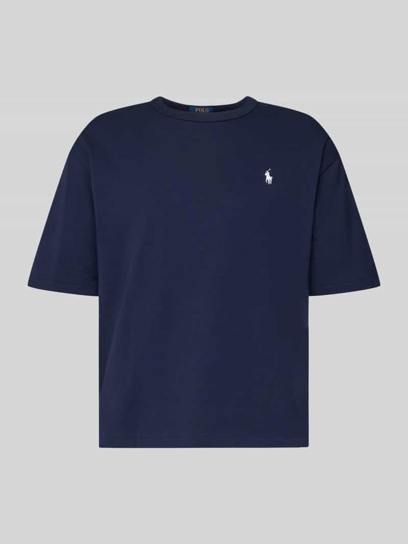 T-shirt o kroju relaxed fit z wyhaftowanym logo