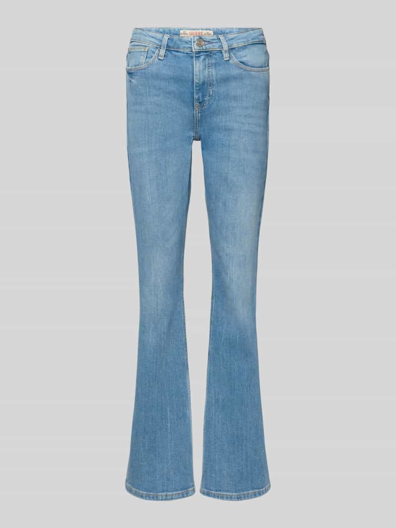 Jeansy rozkloszowane z 5 kieszeniami