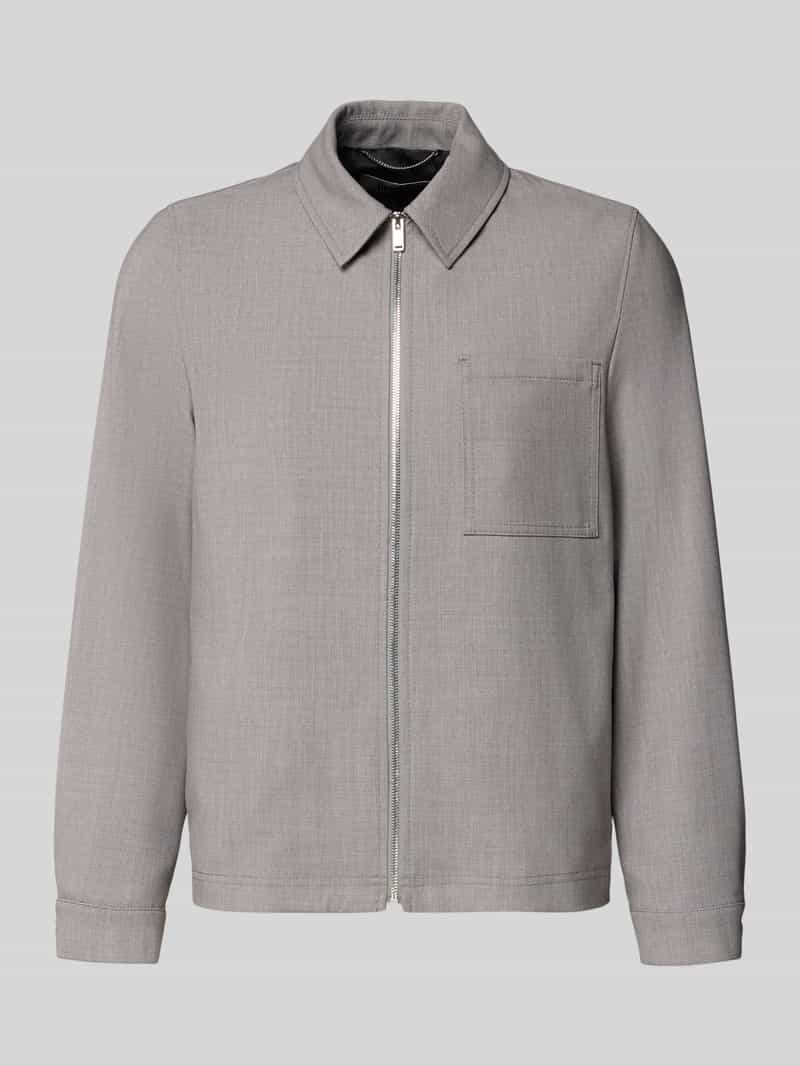 Kurtka o kroju regular fit z dodatkiem wiskozy model ‘Jerson’