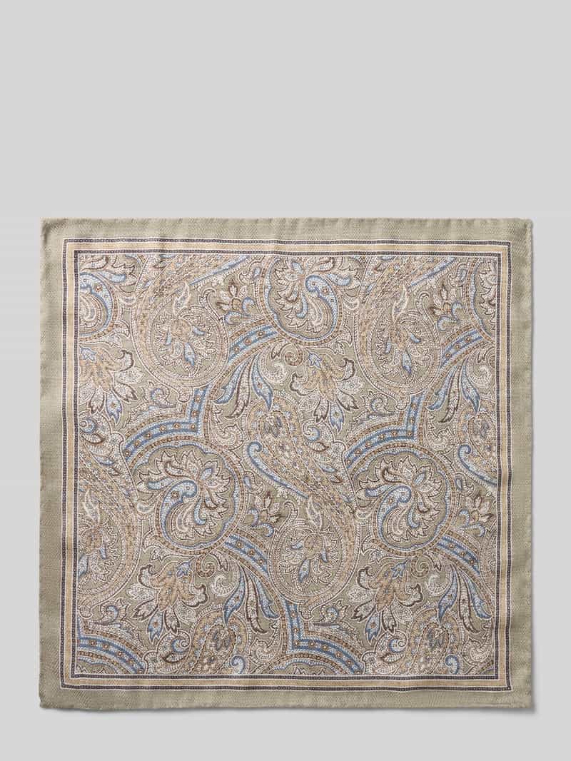 Poszetka z czystego jedwabiu