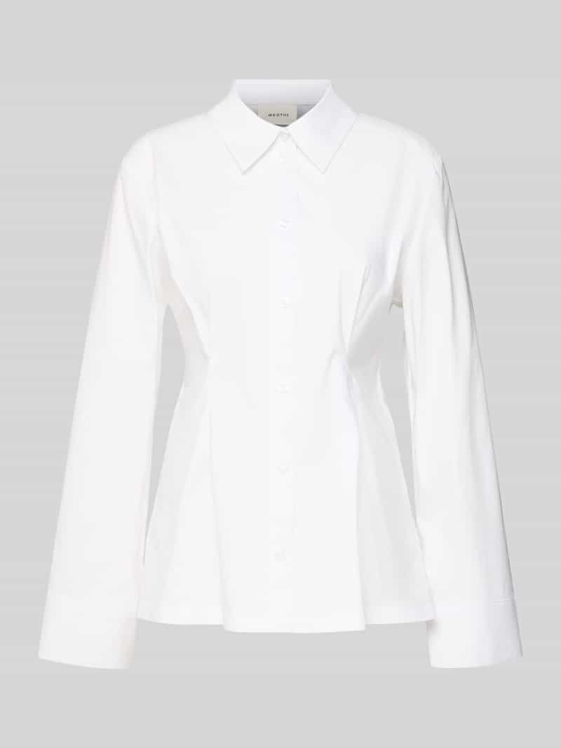 Bluzka koszulowa z mieszanki bawełny model ‘Zopy’