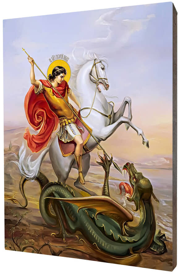 Art christiana Ikona święty Jerzy ACHI113
