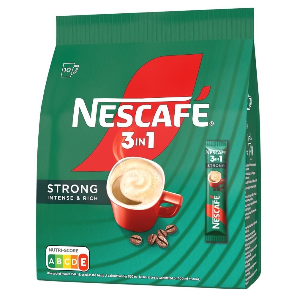 Nescafé 3in1 Strong Rozpuszczalny napój kawowy 160 g (10 x 16 g)