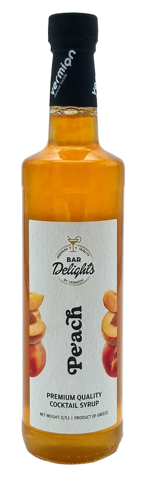 Syrop Brzoskwinia 0,7l - Vermion Deluxe Food Peach