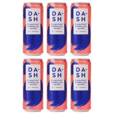 Da-sh Water Woda gazowana Grejpfrut zestaw 6 x 330 ml