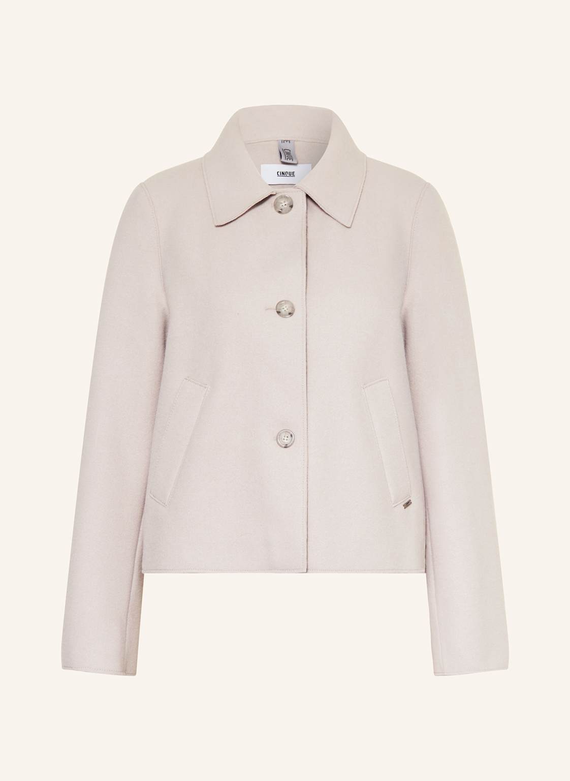 Cinque Żakiet Pudełkowy Cielvini beige