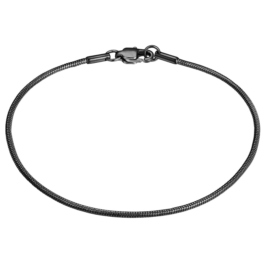 True Rebels Bransoletka Stal nierdzewna Czarny Bransoletki 1 ct Męskie