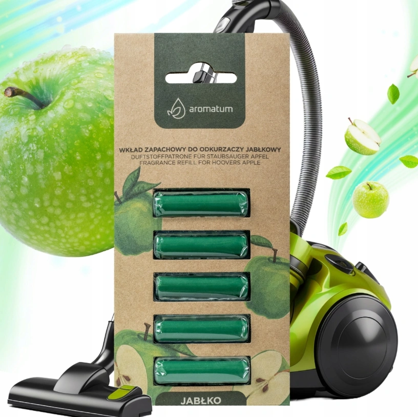 WKŁAD ZAPACHOWY DO ODKURZACZY JABŁKO, Aromatum