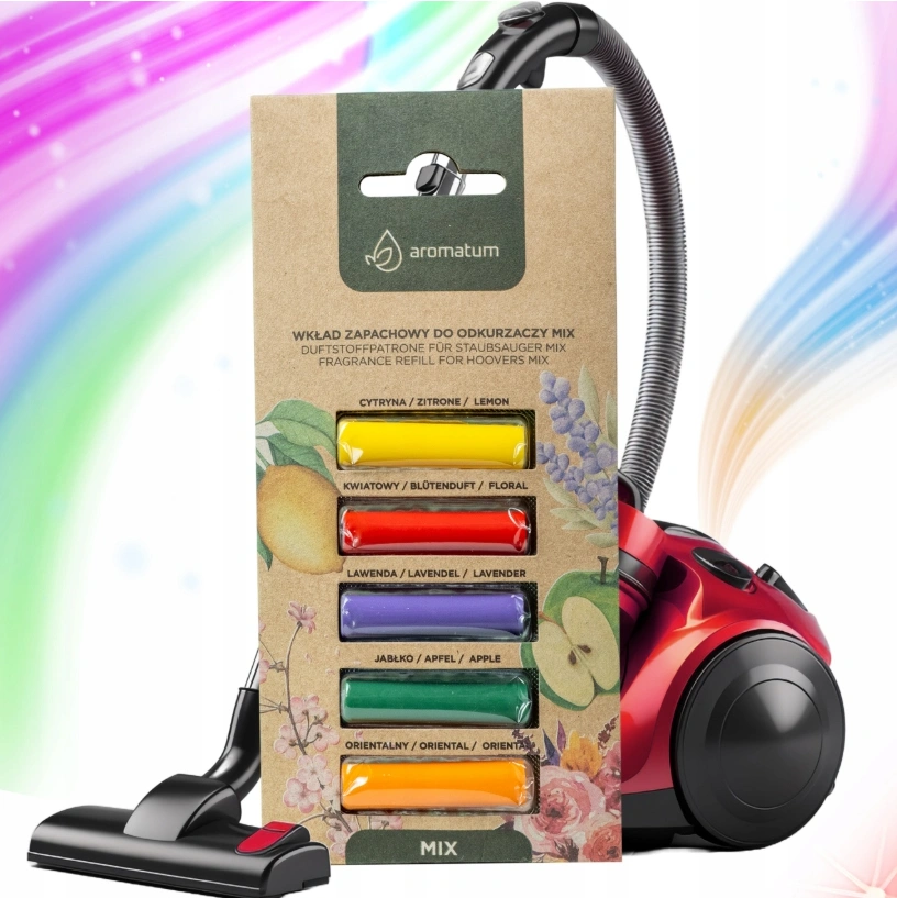 WKŁAD ZAPACHOWY DO ODKURZACZY MIX, Aromatum
