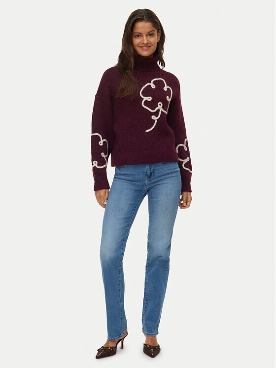 Vero Moda Jeansy Flash 10306823 Niebieski Straight Fit