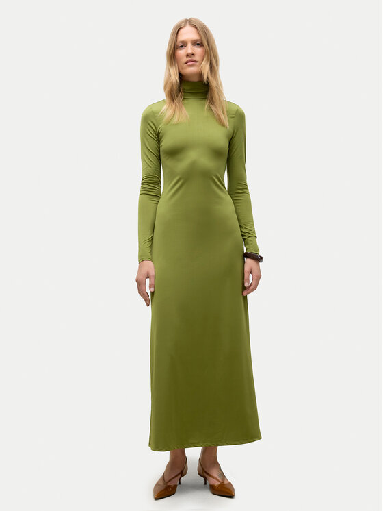 Vero Moda Sukienka codzienna Udita 10336491 Zielony Regular Fit