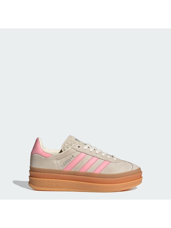 adidas Półbuty GAZELLE BOLD Beżowy