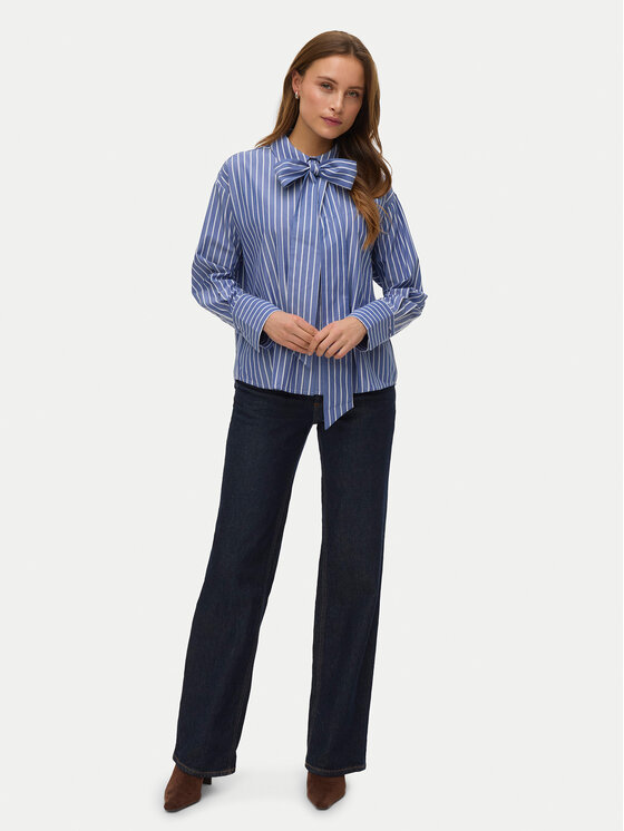 Vero Moda Koszula Islunn 10342449 Niebieski Regular Fit