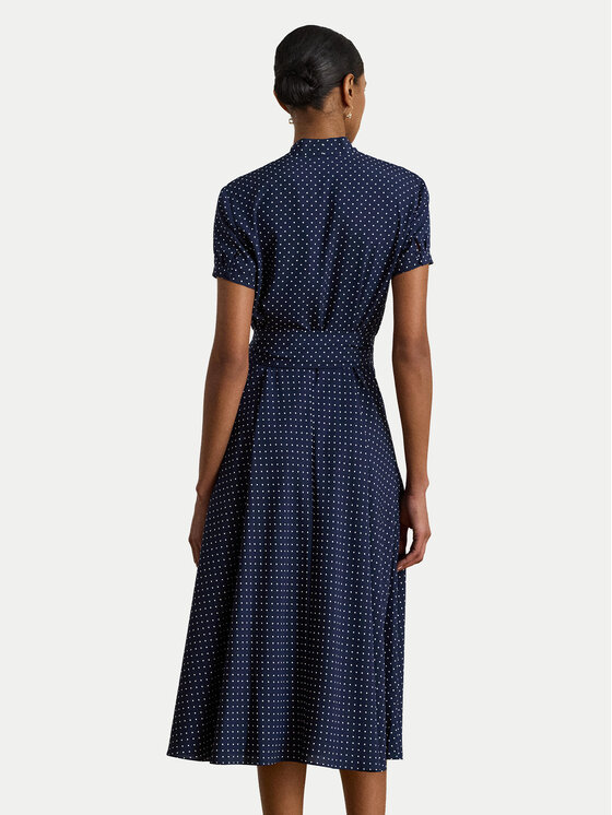 LAUREN RALPH LAUREN Sukienka koszulowa 200P11525001 Granatowy Regular Fit