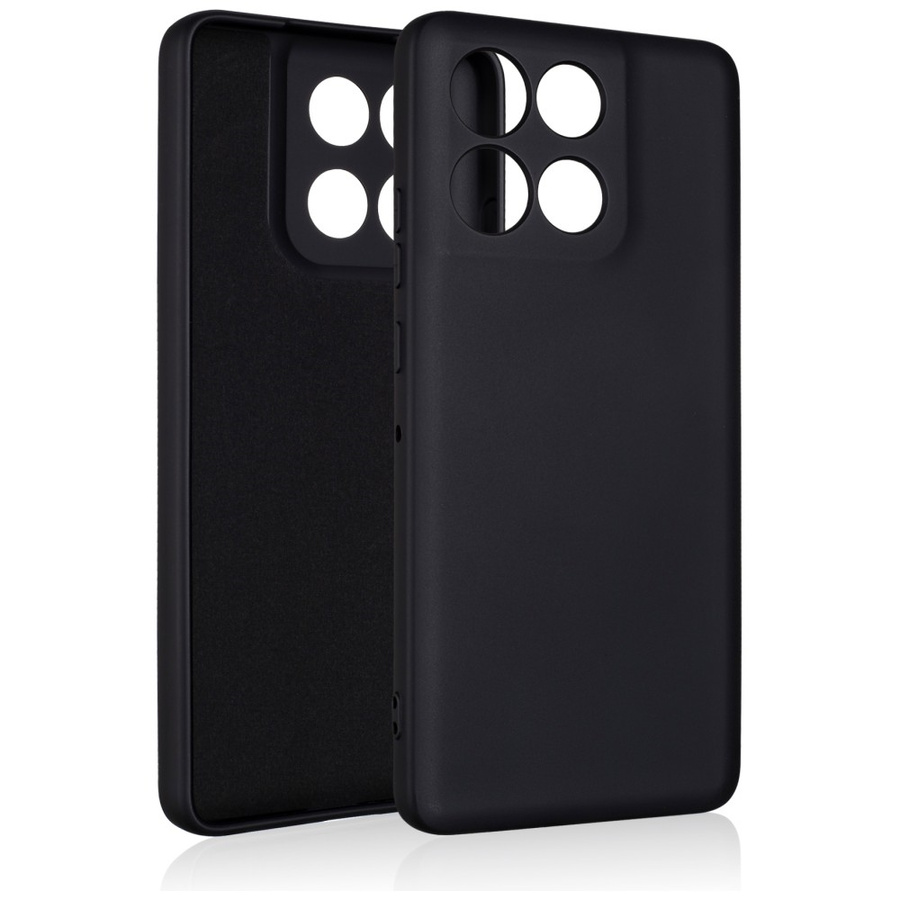Etui Beline Silicone do Moto G86 Power 5G czarny
