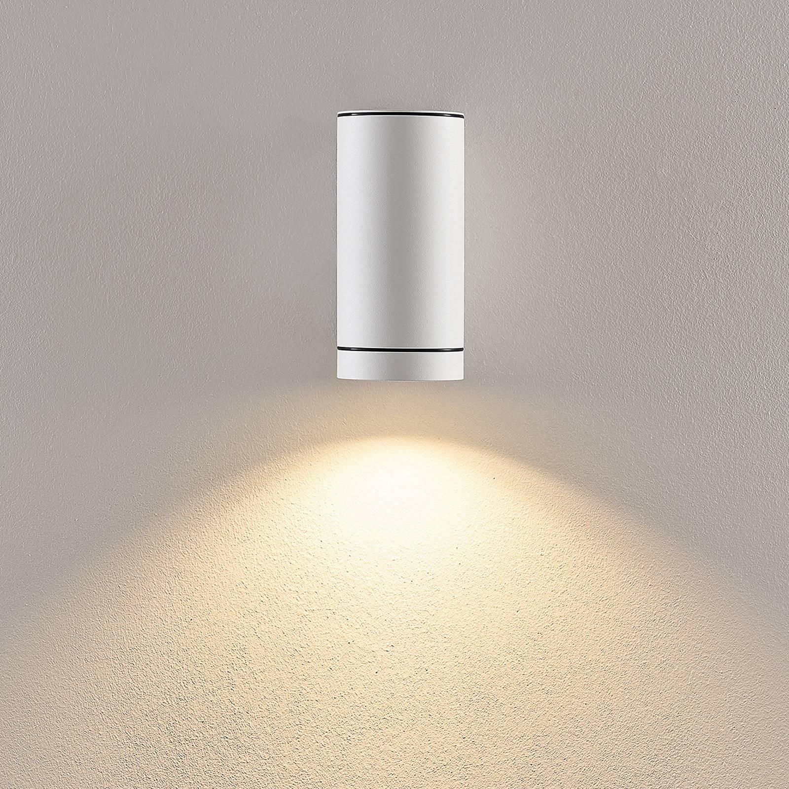 Deko-Light Kinkiet zewnętrzny ShoreLine Pro Round, możliwość ściemniania, biały / opal, aluminium, nowoczesny