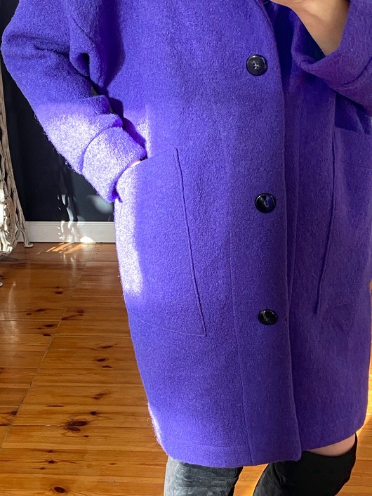 Żakiet - płaszcz 100% WEŁNA