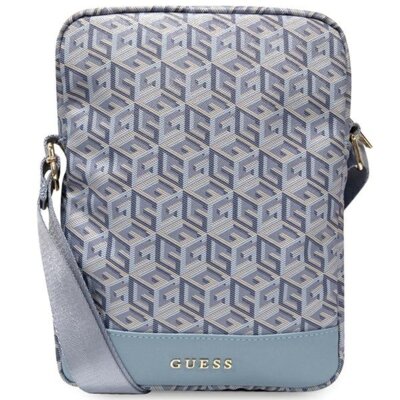 Torba na tablet GUESS GCube Stripe 10 cali Niebieski
